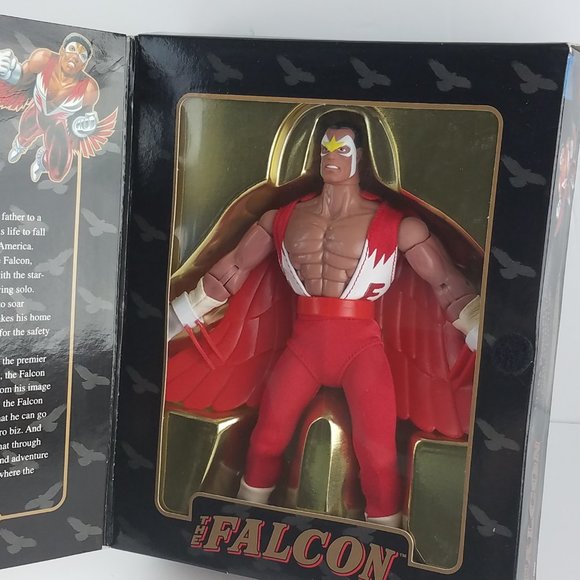 X-MEN Falcon Marvel 1998 Vintage Figure 8" ToyBiz - Picture 10 of 10